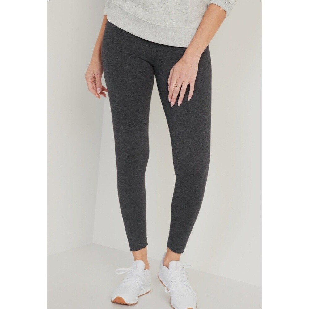Old Navy Gray Legings Sz Small Womens Elastic Stretch Womens NWT